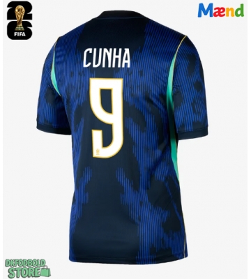 Brasilien Matheus Cunha #9 Replika Udebanetrøje VM 2026 Kortærmet